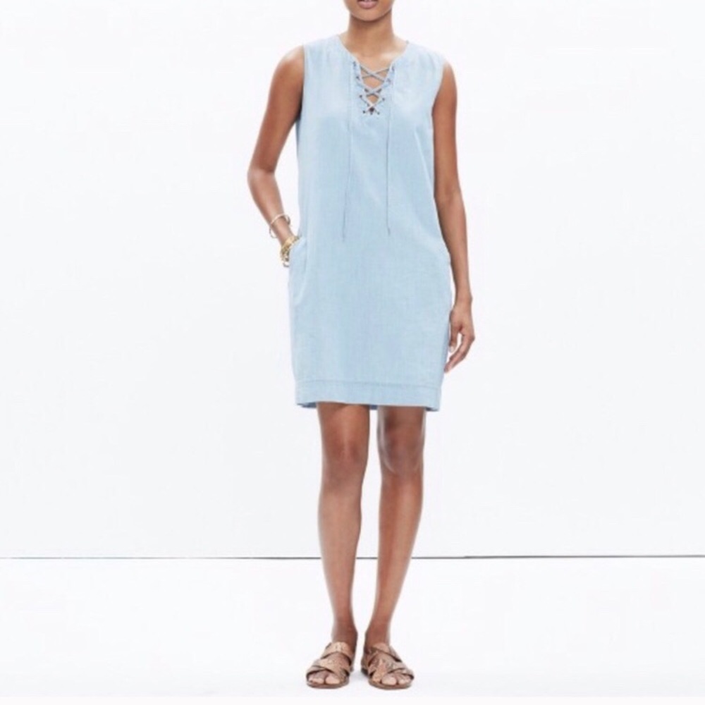 MADEWELL DENIM DRESS👗💙